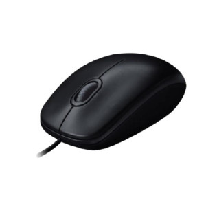 Logitech M100r Logitech M100r Wired USB Mouse, 3-Buttons, Ambidextrous PC / Mac / Laptop - 910-005005 ( Dark Black )