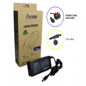 Adapter HPC Compatible For HP Laptop Black 1 Year Warranty Adapter HPC Compatible For HP Laptop Black 1 Year Warranty