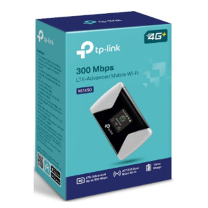 TP-Link M7450 300 Mbps LTE-Advanced Mobile Wi-Fi TP-Link M7450 300 Mbps LTE-Advanced Mobile Wi-Fi