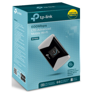 TP-Link M7650 600 Mbps LTE-Advanced Mobile Wi-Fi TP-Link M7650 600 Mbps LTE-Advanced Mobile Wi-Fi