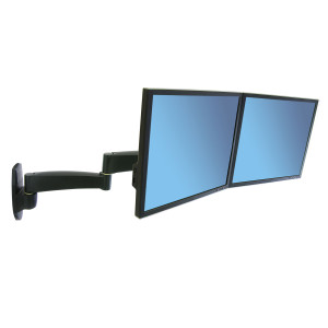 Ergotron 200 Series Dual Monitor Arm Two-Monitor Mount (45-231-200)