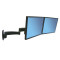 Ergotron 200 Series Dual Monitor Arm Two-Monitor Mount (45-231-200)
