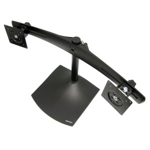 Ergotron 33-322-200 Ergotron DS100 Dual-Monitor Desk Stand Horizontal Two-Monitor Mount (33-322-200)