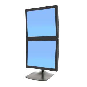 Ergotron 33-091-200 Ergotron DS100 Dual-Monitor Desk Stand Vertical Two-Monitor Mount (33-091-200)