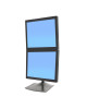 Ergotron 33-091-200 Ergotron DS100 Dual-Monitor Desk Stand Vertical Two-Monitor Mount (33-091-200)