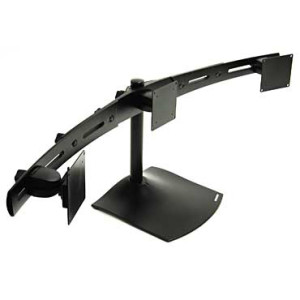 Ergotron 33-323-200 Ergotron DS100 Triple-Monitor Desk Stand Three-Monitor Mount (33-323-200)