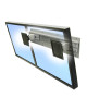Ergotron 28-514-800 Ergotron Neo-Flex® Dual Monitor Wall Mount Two-Monitor Mount (28-514-800)