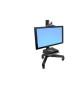 Ergotron 24-191-085 Ergotron Neo-Flex® Mobile MediaCenter VHD Capacity 50–90 lbs / 22.7–40.8 kg (24-191-085)