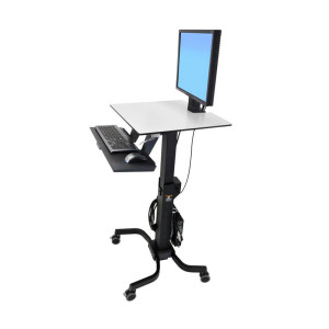 Ergotron WorkFit-C, Single HD Sit-Stand Workstation For Heavy Display 16–28 lbs monitor (24-216-085) Ergotron WorkFit-C, Single HD Sit-Stand Workstation For Heavy Display 16–28 lbs monitor (24-216-085)