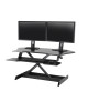 Ergotron 33-468-921 Ergotron WorkFit® Corner Standing Desk Converter Sit-Stand Desk Workstation (33-468-921)