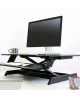 Ergotron 33-468-921 Ergotron WorkFit® Corner Standing Desk Converter Sit-Stand Desk Workstation (33-468-921)