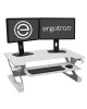 Ergotron 33-406-062 Ergotron WorkFit-TL Standing Desk Workstation (white) Sit-Stand Desk Converter - Large Surface (33-406-062)