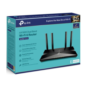 TP-Link Archer AX20 AX1800 Dual-Band Wi-Fi 6 Router TP-Link Archer AX20 AX1800 Dual-Band Wi-Fi 6 Router