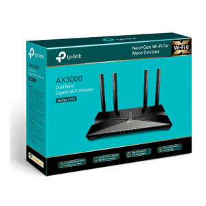 TP-Link Archer AX50 AX3000 Dual Band Gigabit Wi-Fi 6 Router TP-Link Archer AX50 AX3000 Dual Band Gigabit Wi-Fi 6 Router