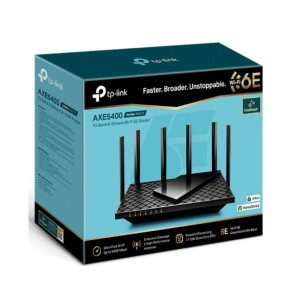 TP-Link Archer AXE75 AXE5400 Tri-Band Gigabit Wi-Fi 6E Router TP-Link Archer AXE75 AXE5400 Tri-Band Gigabit Wi-Fi 6E Router