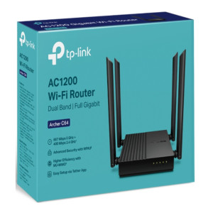 TP-Link Archer C64 AC1200 Wireless MU-MIMO WiFi Router TP-Link Archer C64 AC1200 Wireless MU-MIMO WiFi Router