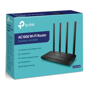 TP-Link Archer C80 AC1900 Wireless MU-MIMO Wi-Fi Router TP-Link Archer C80 AC1900 Wireless MU-MIMO Wi-Fi Router