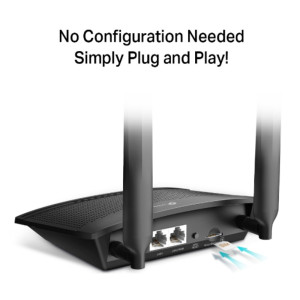 TP-Link TL-MR100 300 Mbps Wireless N 4G LTE Router TP-Link TL-MR100 300 Mbps Wireless N 4G LTE Router