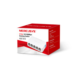 Mercusys 5-Port 10/100Mbps Desktop Switch (MS105) Mercusys 5-Port 10/100Mbps Desktop Switch (MS105)
