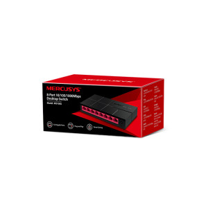 Mercusys 8-Port 10/100/1,000 Mbps Desktop Switch (MS108G) Mercusys 8-Port 10/100/1,000 Mbps Desktop Switch (MS108G)