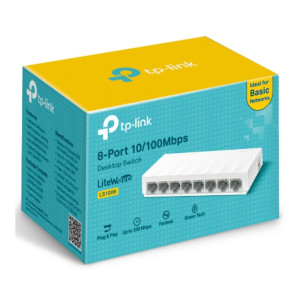 TP-Link LS1008 8-Port 10/100Mbps Desktop Switch TP-Link LS1008 8-Port 10/100Mbps Desktop Switch