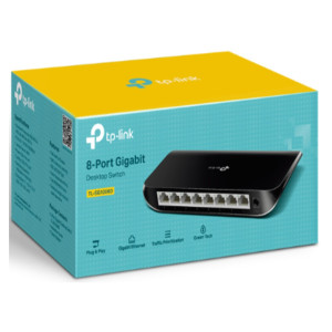 TP-Link TL-SG1008D 8-Port Gigabit Desktop Switch TP-Link TL-SG1008D 8-Port Gigabit Desktop Switch