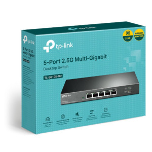 TP-Link TL-SG105-M2 5-Port 2.5G Desktop Switch TP-Link TL-SG105-M2 5-Port 2.5G Desktop Switch