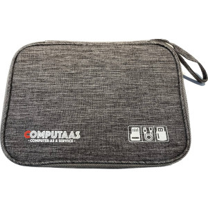 Cables and Power Bank Organizer and Multifunction Pouch 23x16 cm