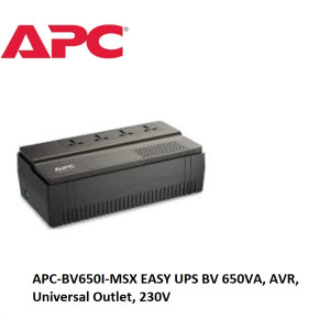 APC Easy UPS BV 650VA AVR Universal Outlet 230V BV650I-MS