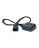APC AP9881 APC Kabel Kuasa, C14 ke BS1363 (UK), 0.6m (AP9881)