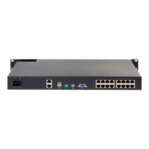APC KVM 2G, Digital/IP, 1 Remote/1 Local User, 16 Ports with Virtual Media - FIPS 140-2 KVM1116R