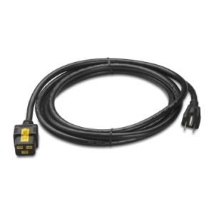 APC NetShelter Power Cord, Locking, IEC C19 to NEMA 5-15P, 3.0m AP8750 APC NetShelter Power Cord, Locking, IEC C19 to NEMA 5-15P, 3.0m AP8750