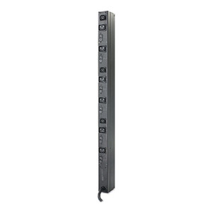 APC PDU Rak, Asas, Zero U, 22kW, 230V, (6) C19 & (3) C13, Suhu Tinggi - AP7555A