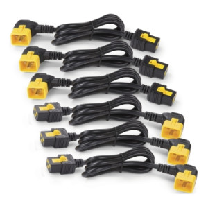 APC Power Cord Kit (6 ea), Locking, C19 to C20 (90 Degree), 0.6m Power Cord Kit (6 ea) AP8712R APC Power Cord Kit (6 ea), Locking, C19 to C20 (90 Degree), 0.6m Power Cord Kit (6 ea) AP8712R