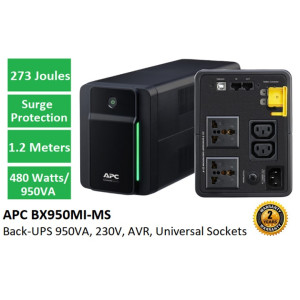 APC Back-UPS 950VA 230V AVR Universal Sockets BX950MI-MS