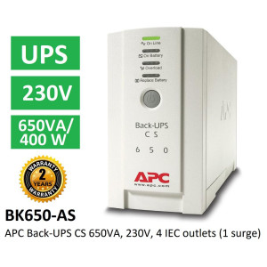 APC BACK-UPS CS 650VA 230V ASEAN BK650-AS