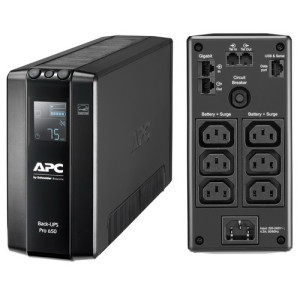 APC Back UPS Pro BR 650VA 6 Outlets AVR LCD Interface BR650MI