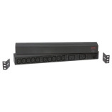 APC Rack PDU, Basic, 1U, 16A, 208&230V,(10) C13 & (2) C19 AP9559