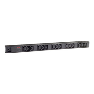 APC Rack PDU, Basic, Zero U, 16A, 208/230V, (15) C13 AP9572