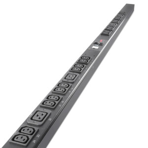 APC PDU Rak, Asas, ZeroU, 16A, 230V, (20)C13 & (4)C19, IEC C20 - AP7552