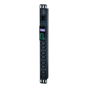 PDU Mudah, Bermeter, 1U, 16A, 230V, (8) C13