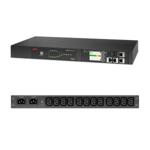 Rack ATS, 230V, 16A, (2) IEC 309 masuk, (1) IEC 309 keluar