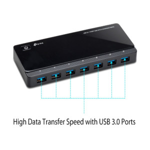 TP-LINK UH720 TP-Link UH720 USB 3.0 7-Port Hub with 2 Charging Ports
