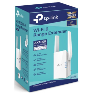 TP-Link RE605X AX1800 Wi-Fi Range Extender TP-Link RE605X AX1800 Wi-Fi Range Extender