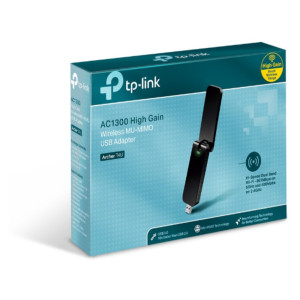 TP-Link Archer T4U AC1300 Wireless Dual Band USB Adapter TP-Link Archer T4U AC1300 Wireless Dual Band USB Adapter