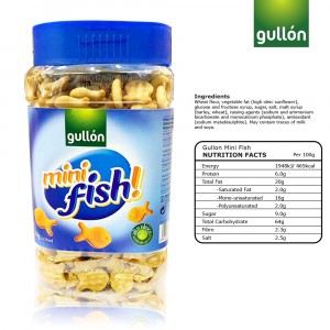 GULLON Mini Fish (350g) - SNACK/BISCUITS Ready to Eat, Snacks image