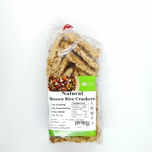 LOHAS BROWN RICE CRACKER (170GM) - SNACK/BISCUITS Ready to Eat, Snacks image