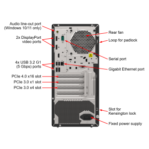 Lenovo ThinkSystem ST50 V2 Tower Server-7D8JA00WAP