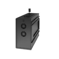 APC NetShelter WX 6U Low-Profile Wallmount Enclosure 230V Fans AR106VI