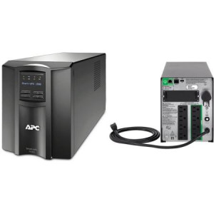 APC Smart-UPS Line Interactive 1500VA Tower 120V AVR LCD SMT1500C